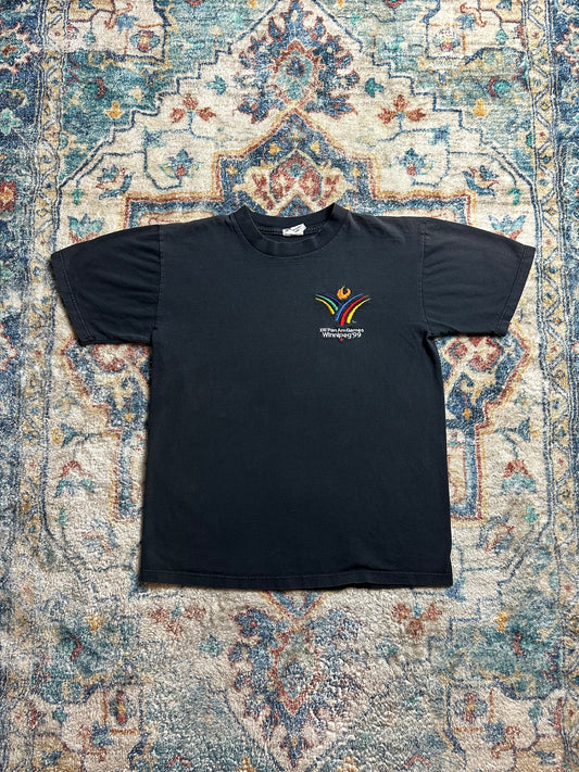 90s Pan Am Games Winnipeg Logo T-shirt - M