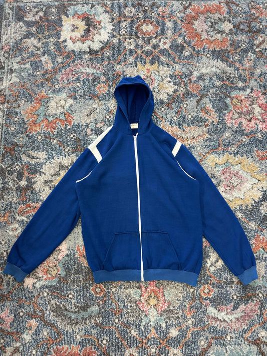 Vintage 1980s Caldwell Zip-up Hoodie - L