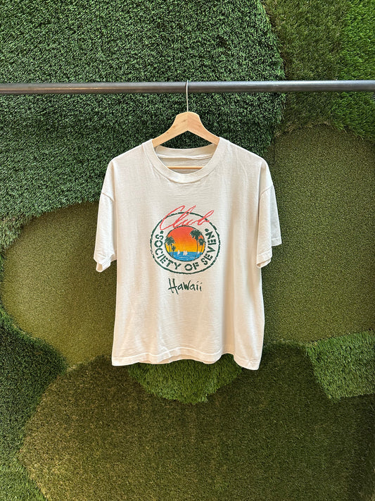 90s Club Hawaii Society Of Seven T-shirt - L