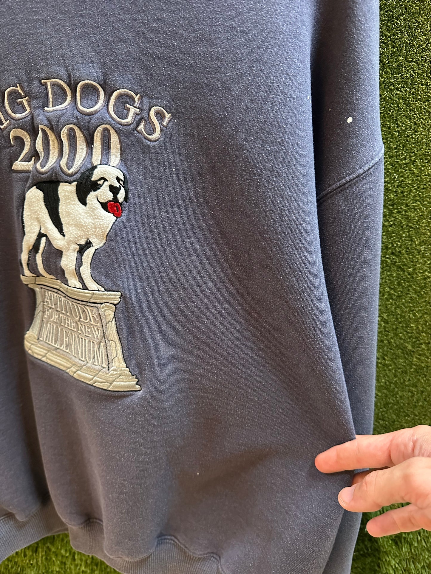 90s Big Dogs The New Millennium Crewneck - XL