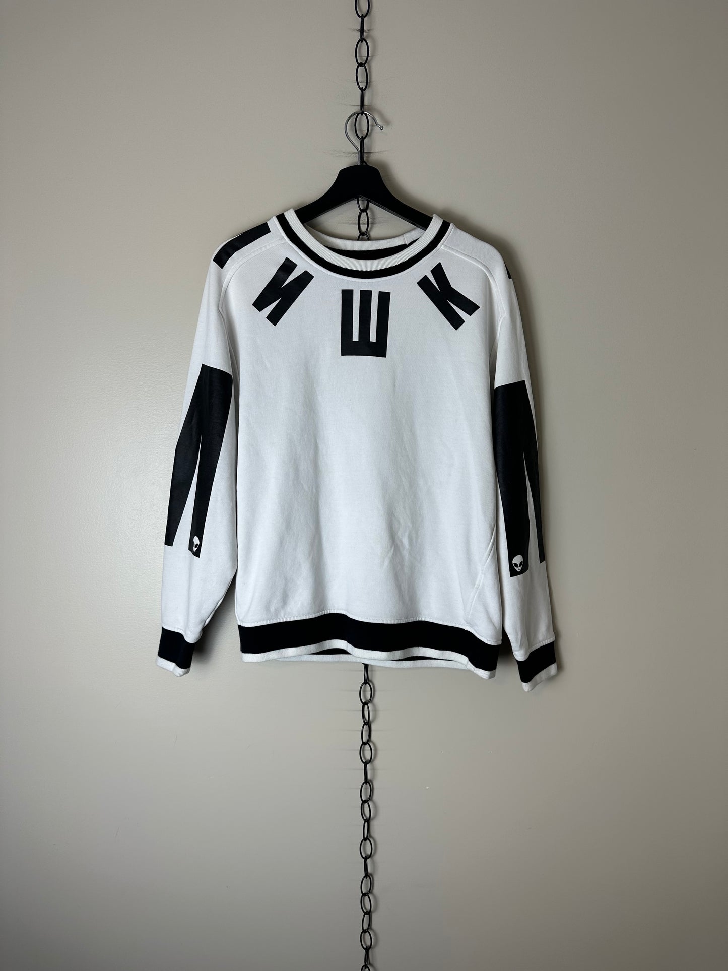 Vintage Mishka Spellout Wraparound Crewneck - M