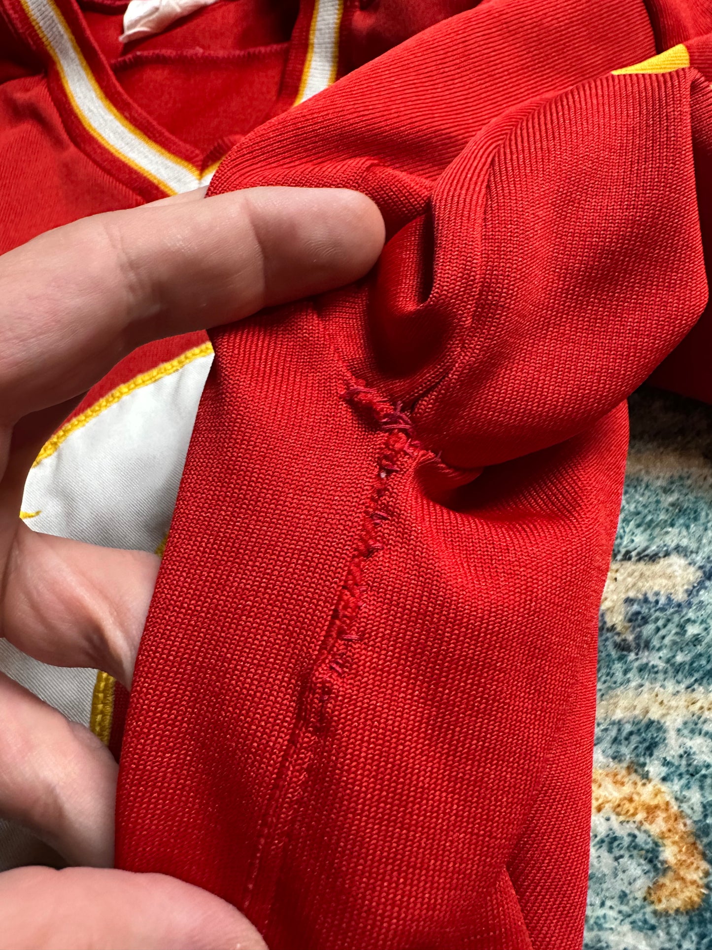 80s NHL Calgary Flames Hockey Jersey - M