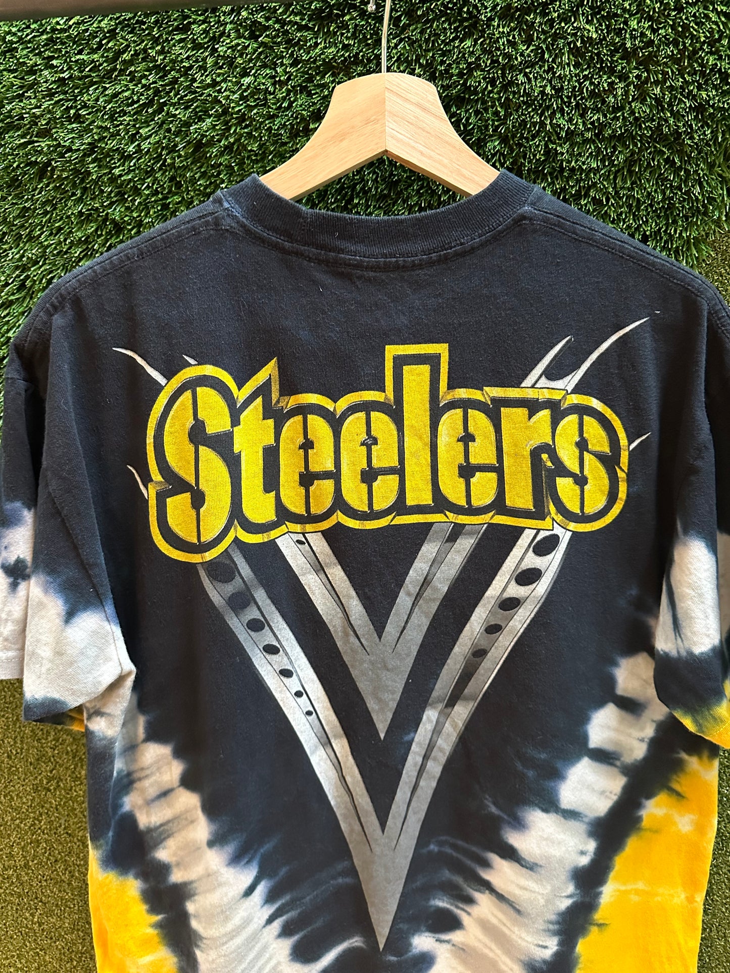 NFL Pittsburgh Steelers Tye Dye Logo T-shirt - M