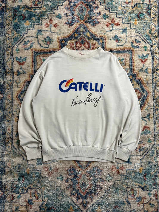 80s Catelli Pasta Logo Crewneck - L
