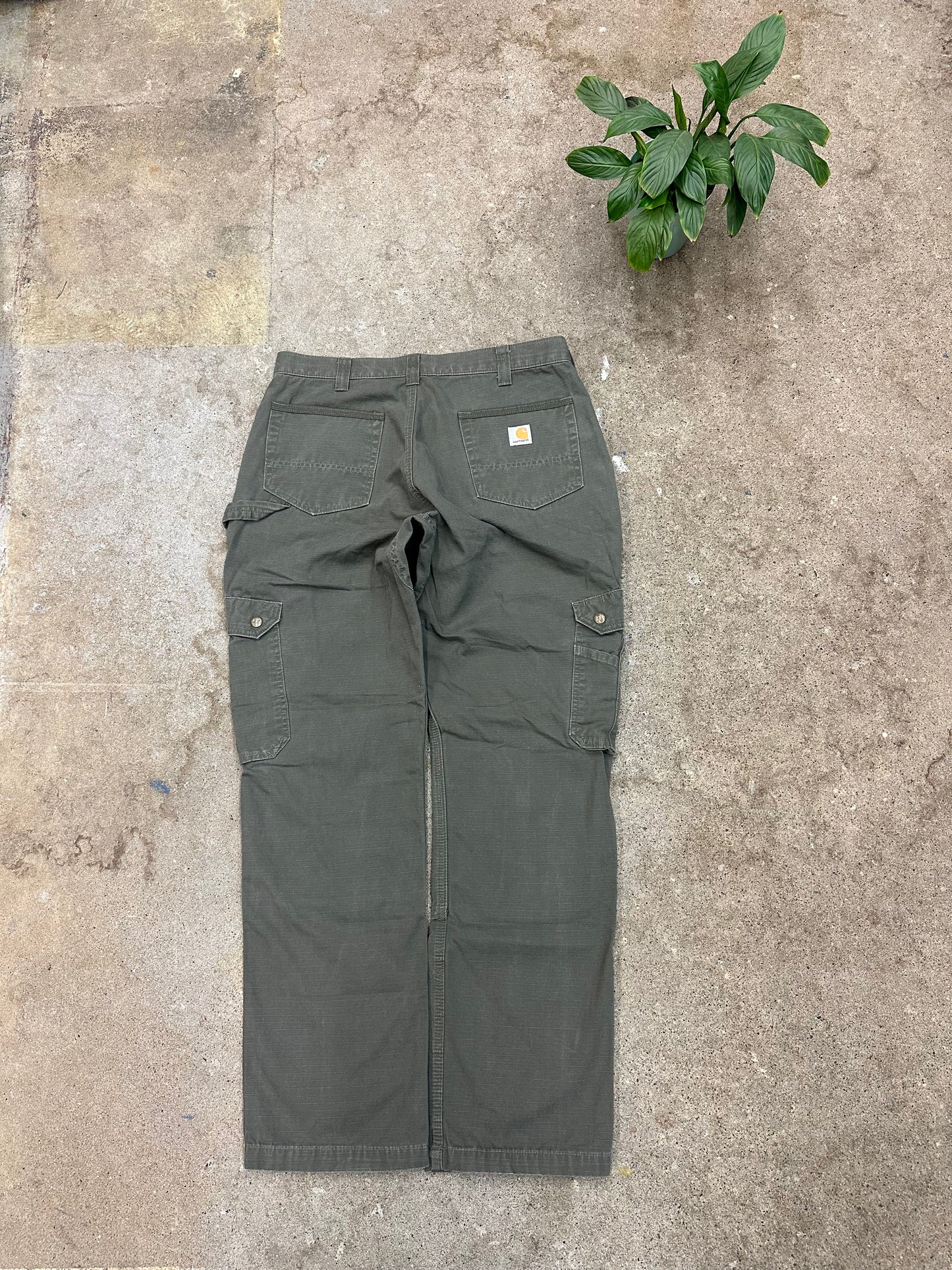 00s Carhartt Cargo Utility Workwear Pants - 36