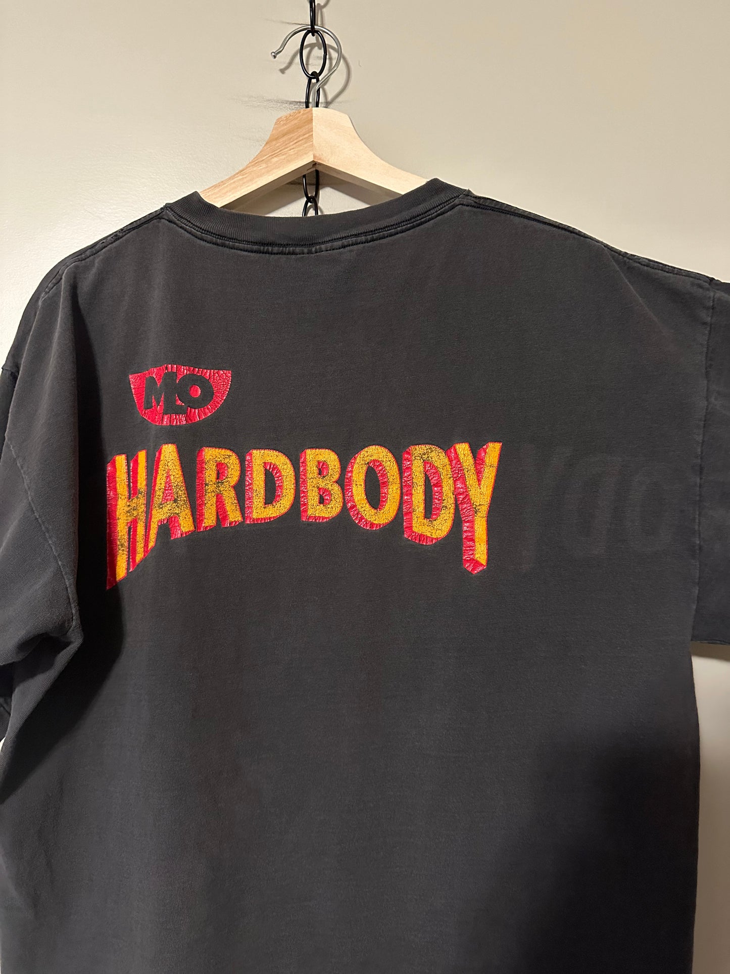 90s Hardbody Spellout T-shirt - XL