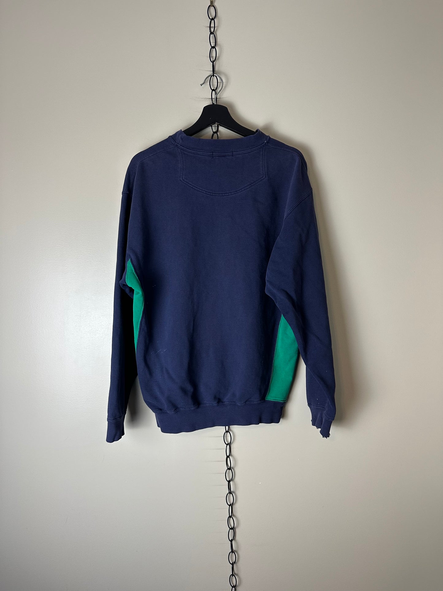 Vintage Nautica Yacht Club Distressed Crewneck - M