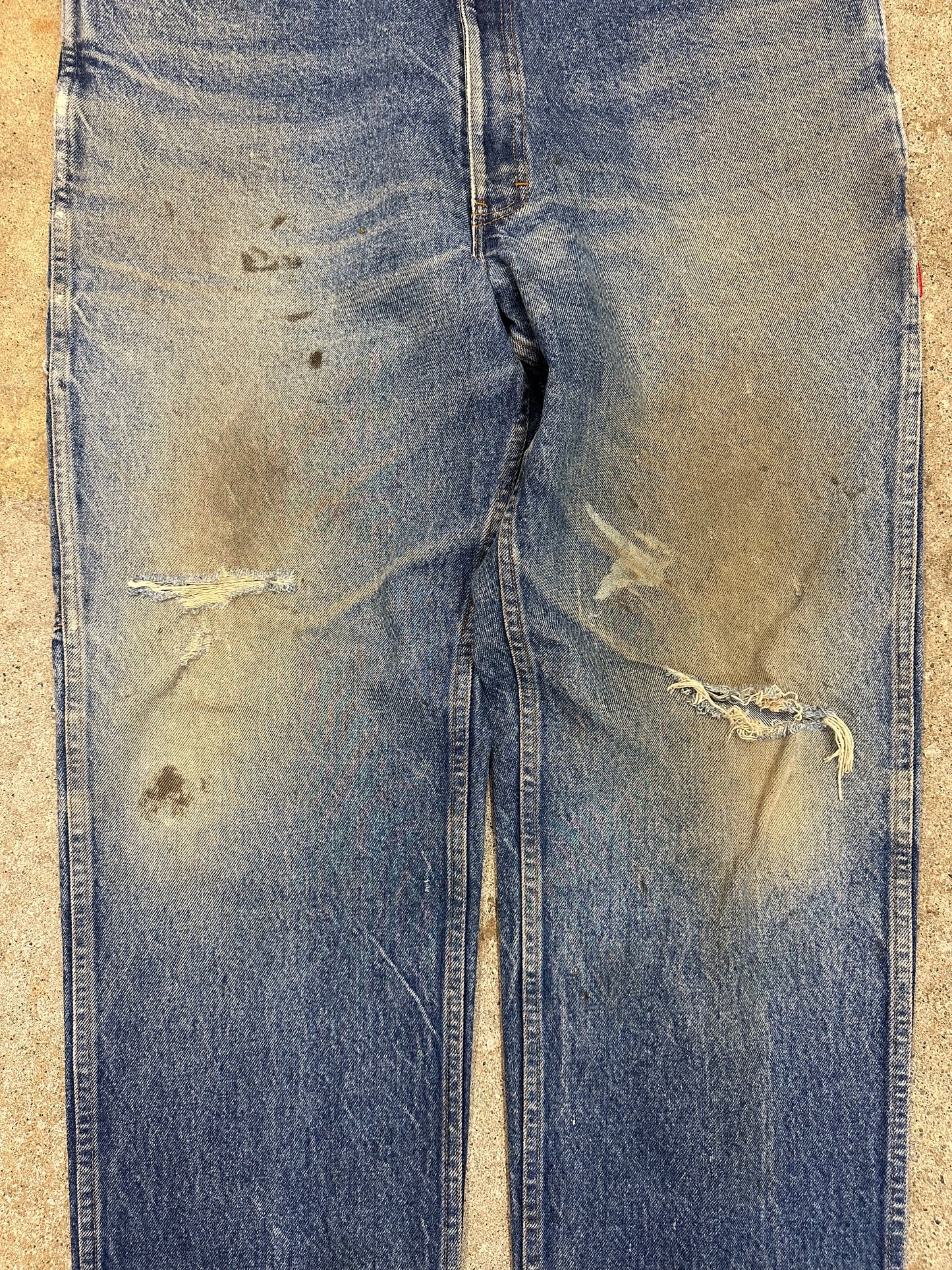 90s Big Bill Distressed Carpenter Jeans - 40