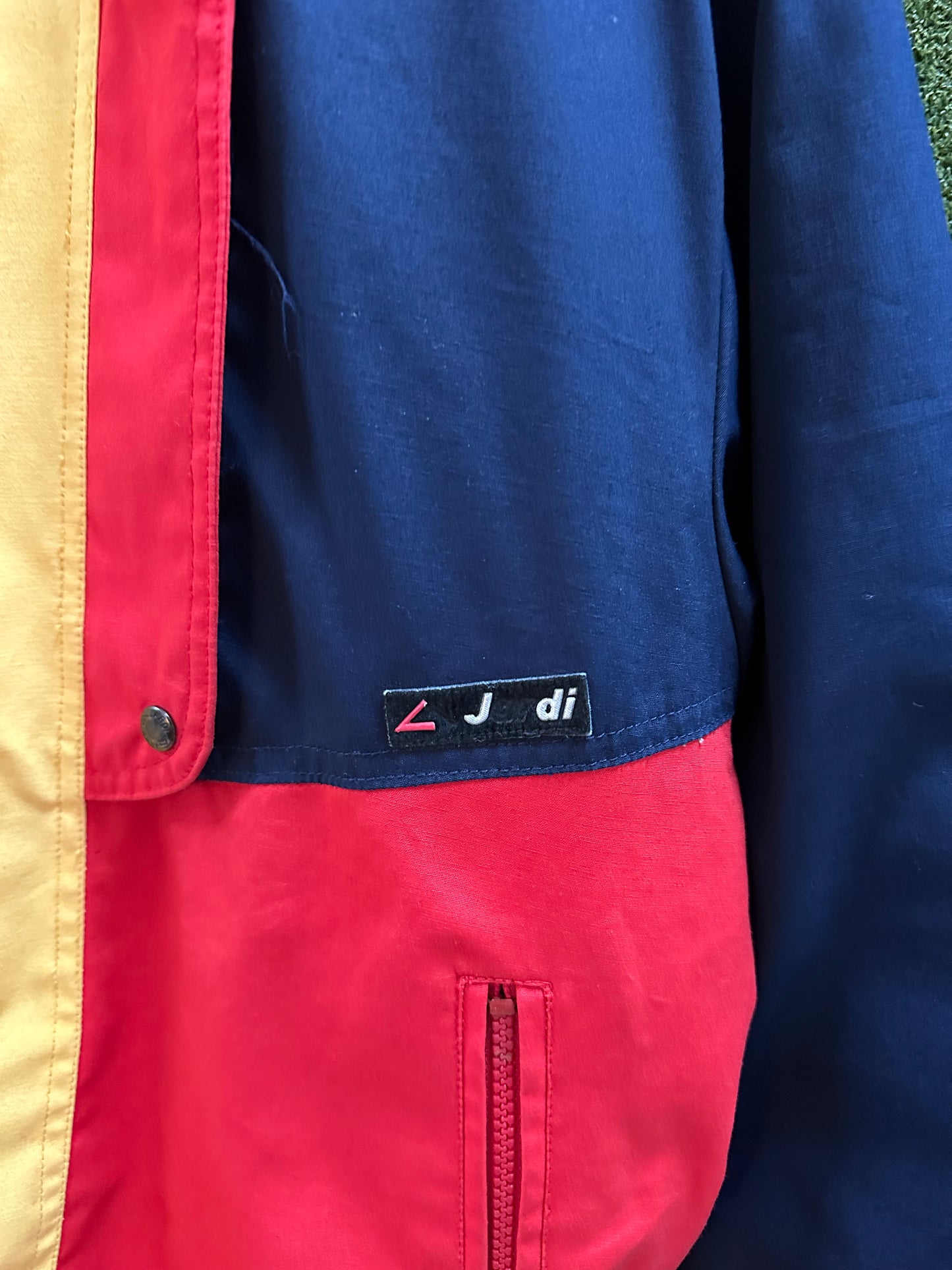 80s Jardi Colour Blocking Ski Jacket - L