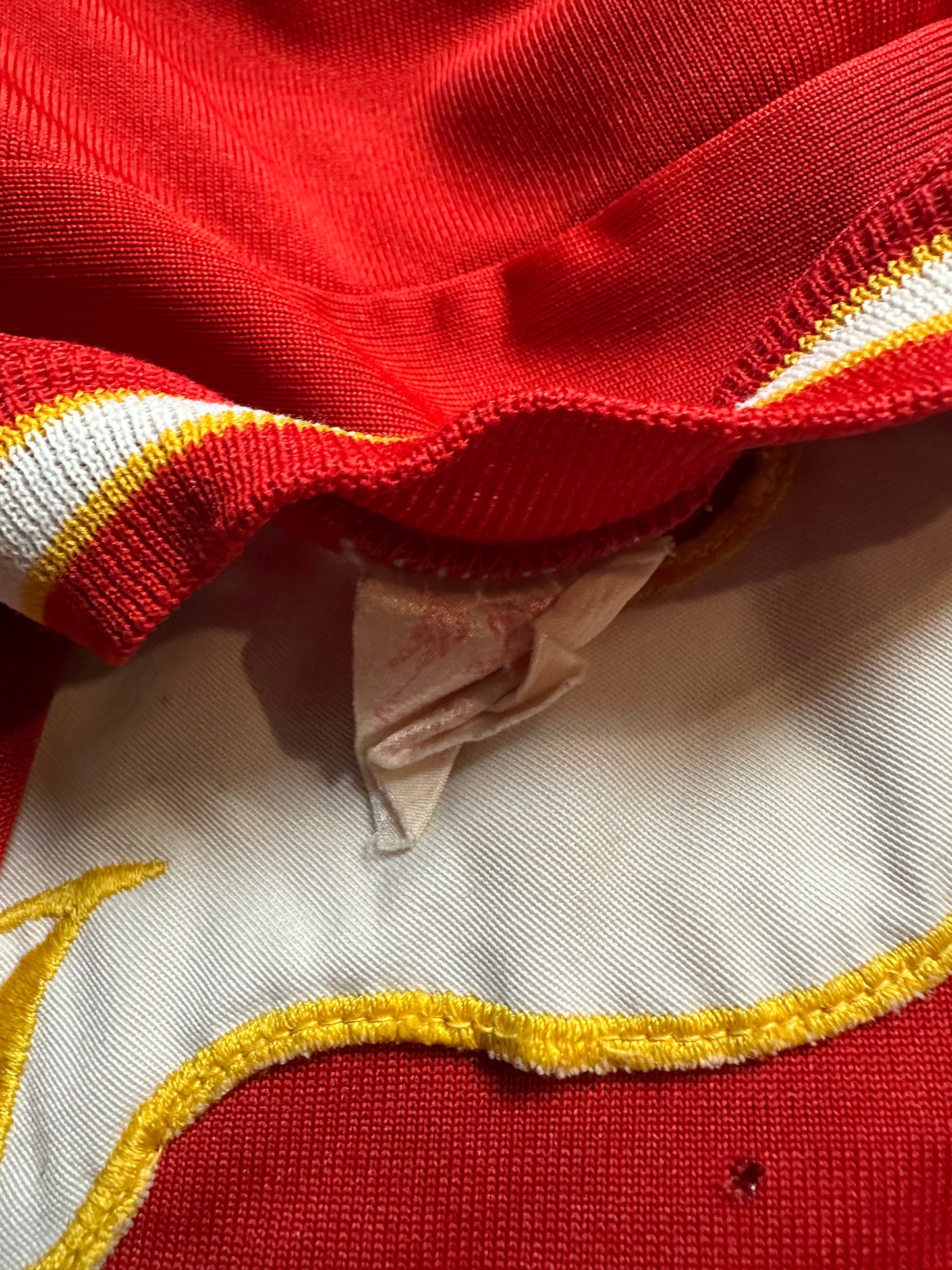 80s NHL Calgary Flames Hockey Jersey - M