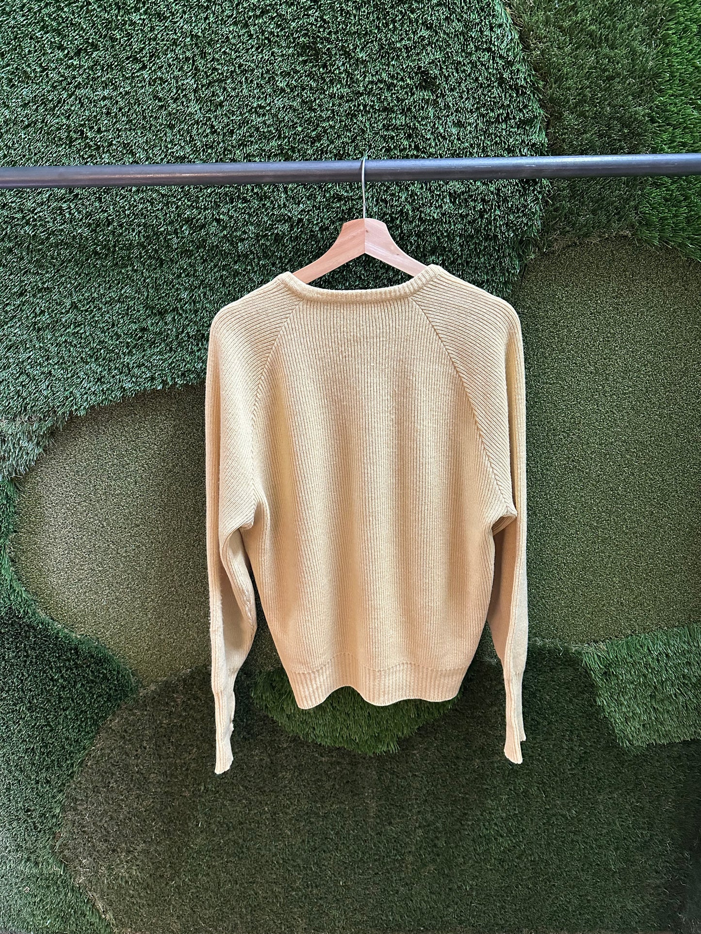 80s Ingo Yellow Pullover Sweater - L