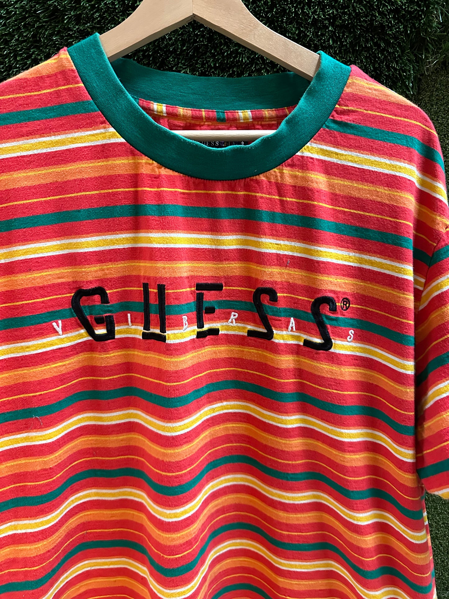 Guess Jeans J. Balvin Striped T-shirt - XL