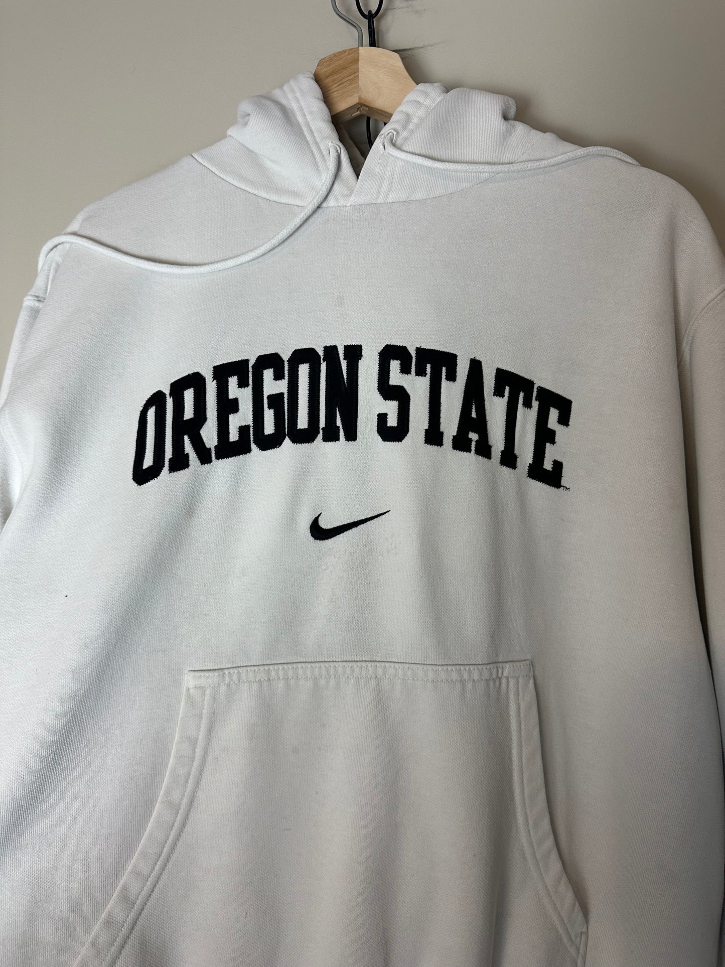 Nike NCAA Oregon State Mid Check Spellout Hoodie - S