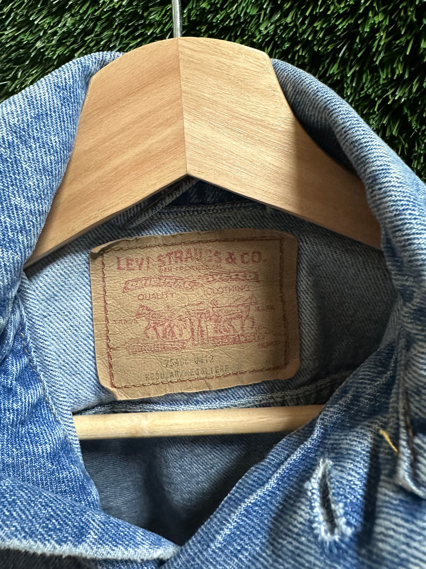 90s Levi’s Blue Denim Jacket - XS