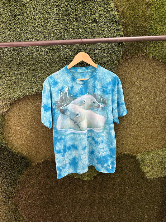 Vintage Polar Bear Animal T-shirt - L