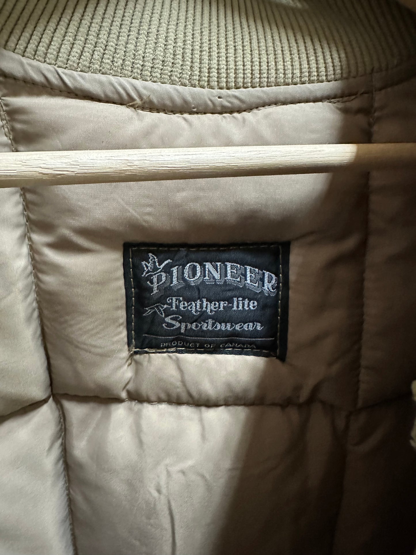 80s Pioneer Puffer Zip-up Jacket - XL