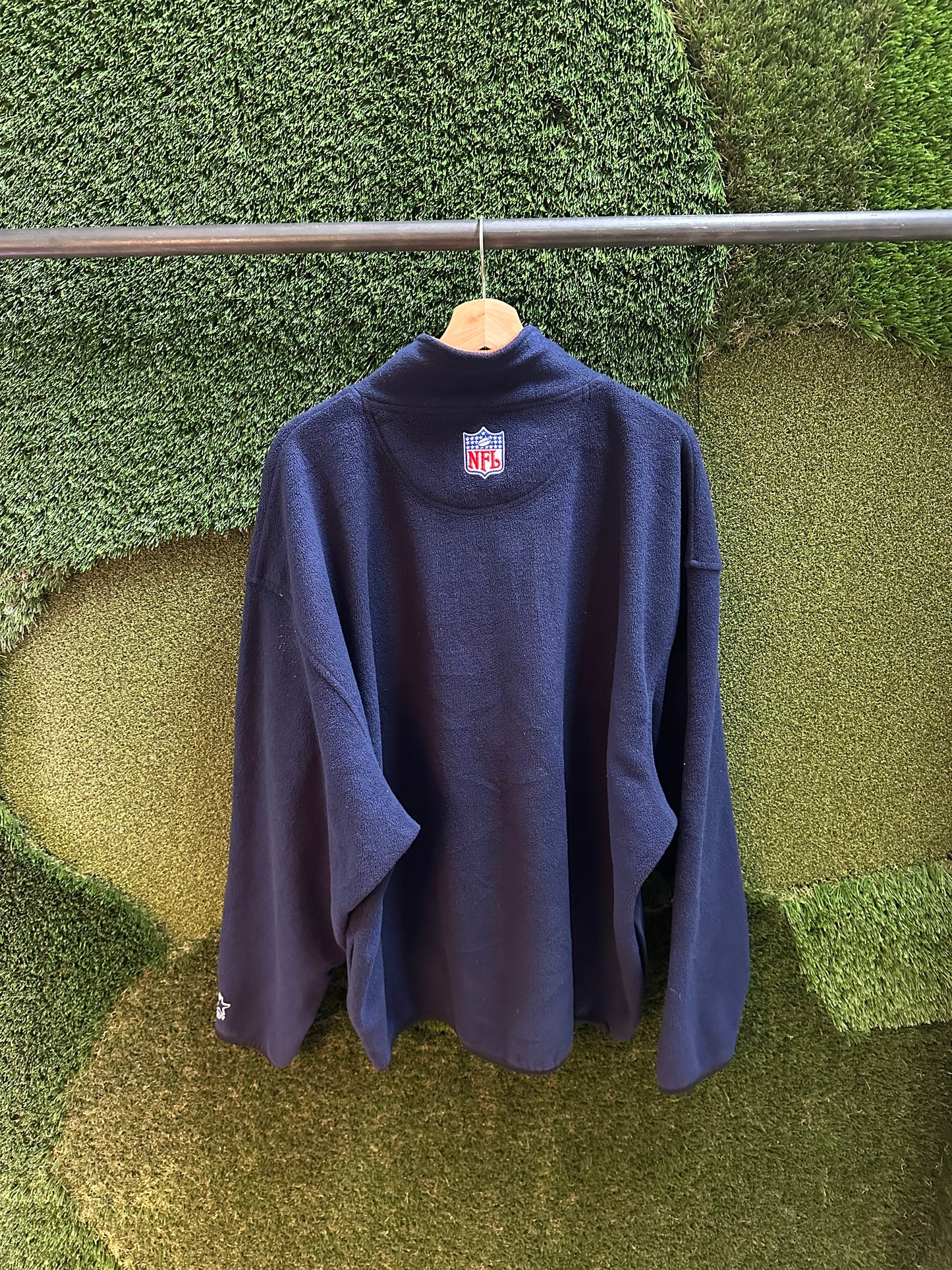 00s Starter NFL Chicago Bears 1/4 Zip-up Fleece - XXL