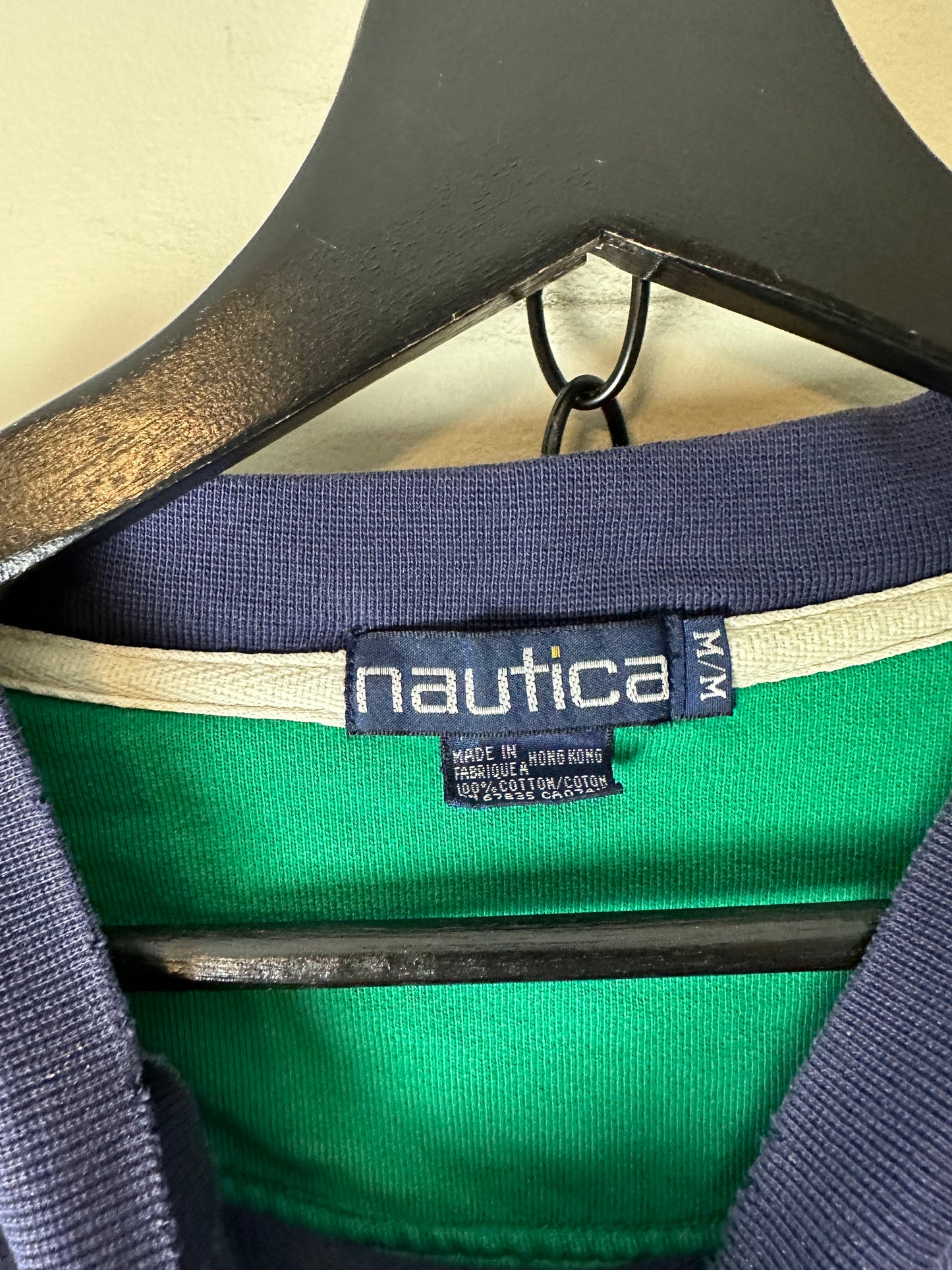 Vintage Nautica Yacht Club Distressed Crewneck - M