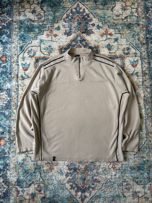 00s Point Zero 1/4 Zip-up Sweatshirt - XL