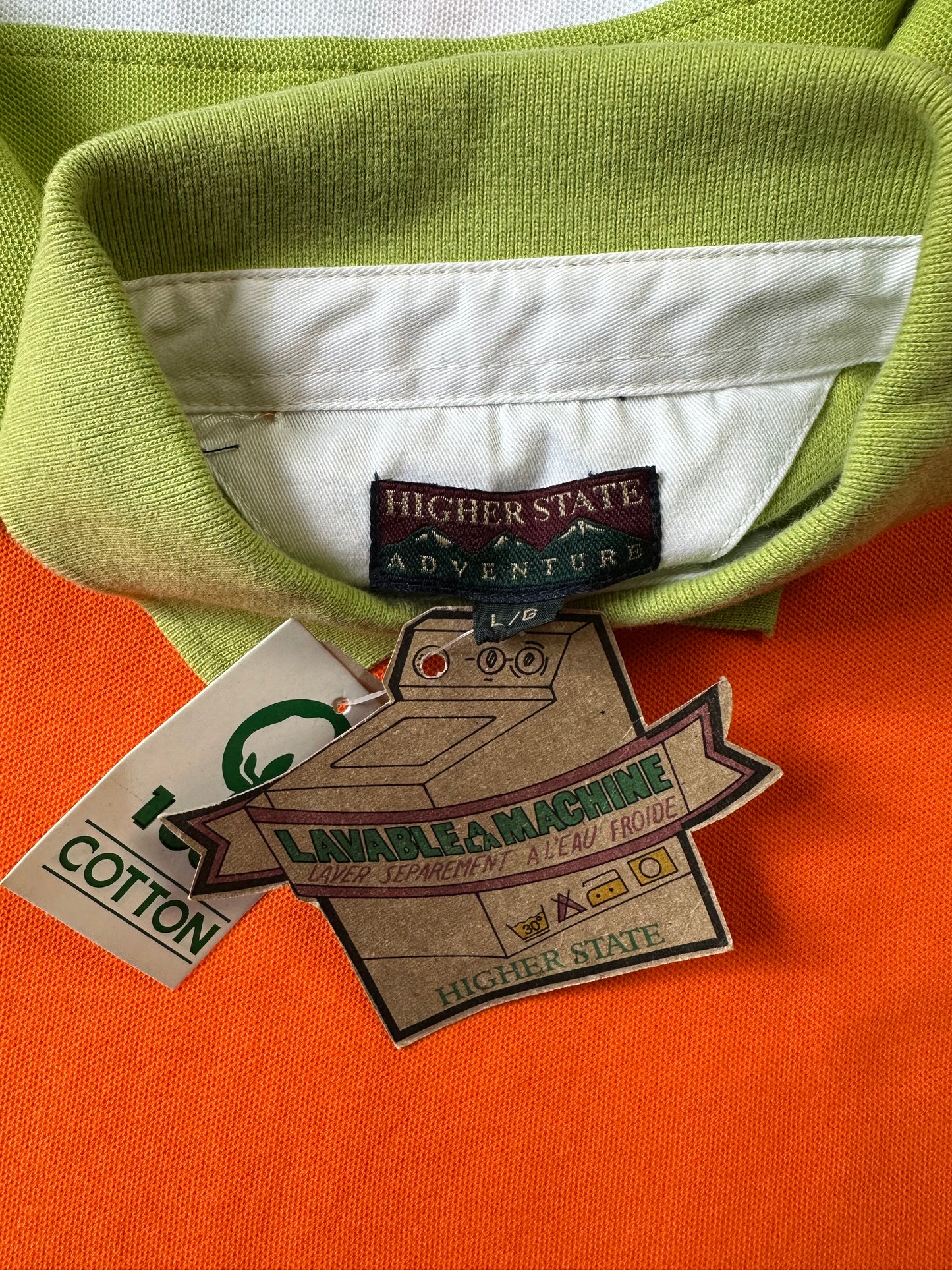 Vintage NWT Higher State Kayaking Polo Shirt - L