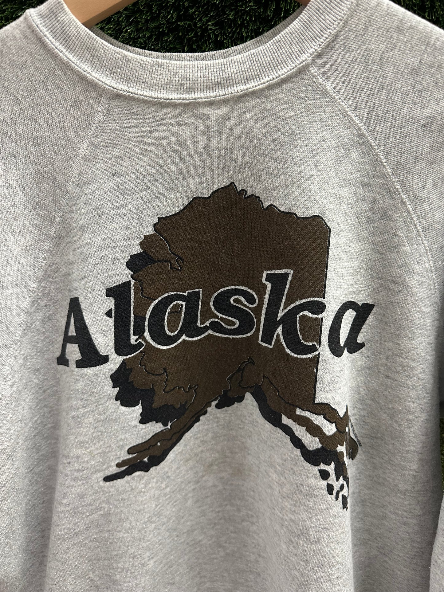 Vintage 1989 Alaska State Crewneck - XL