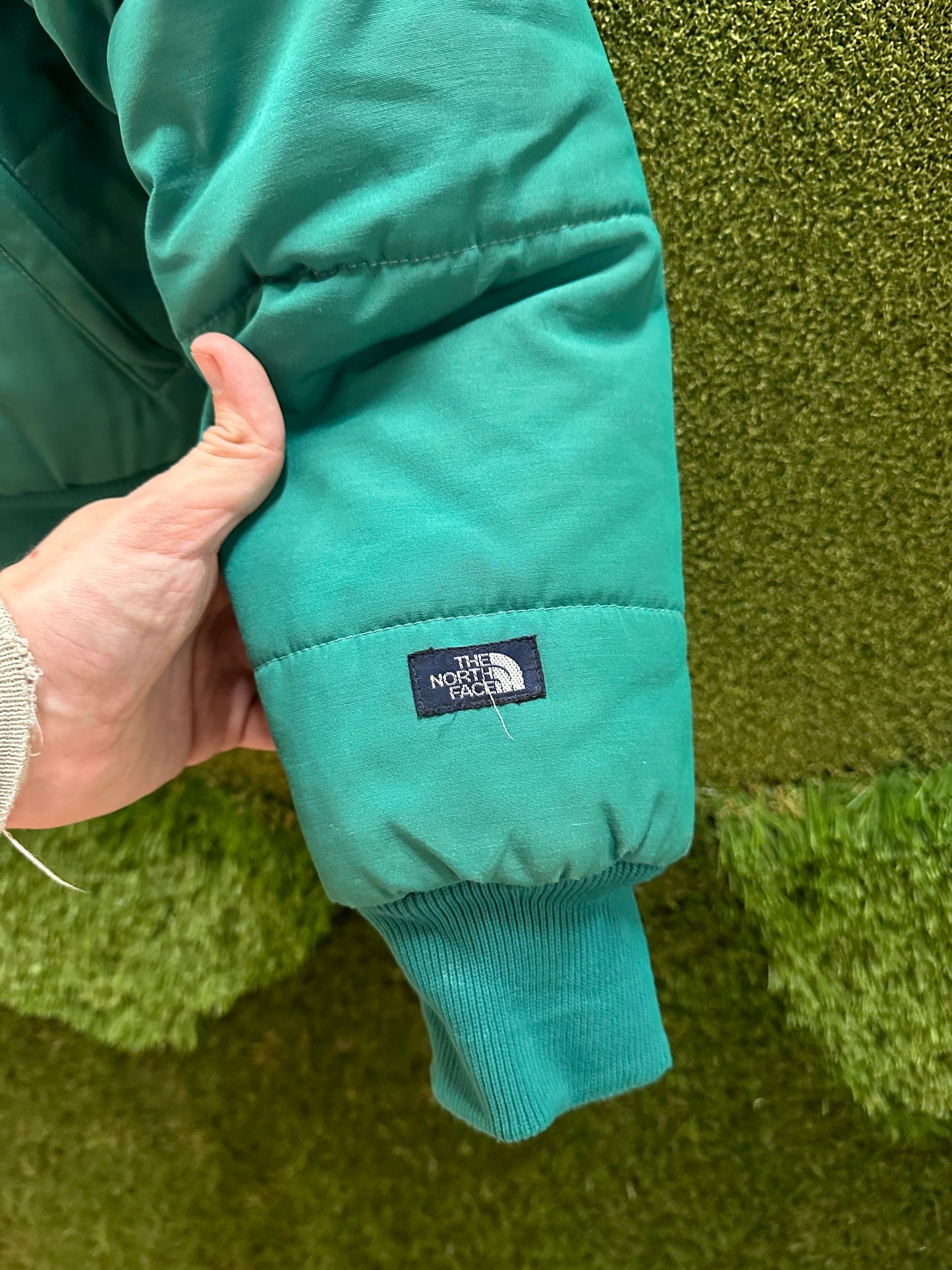 80s The North Face Cropped Puffer Jacket - S