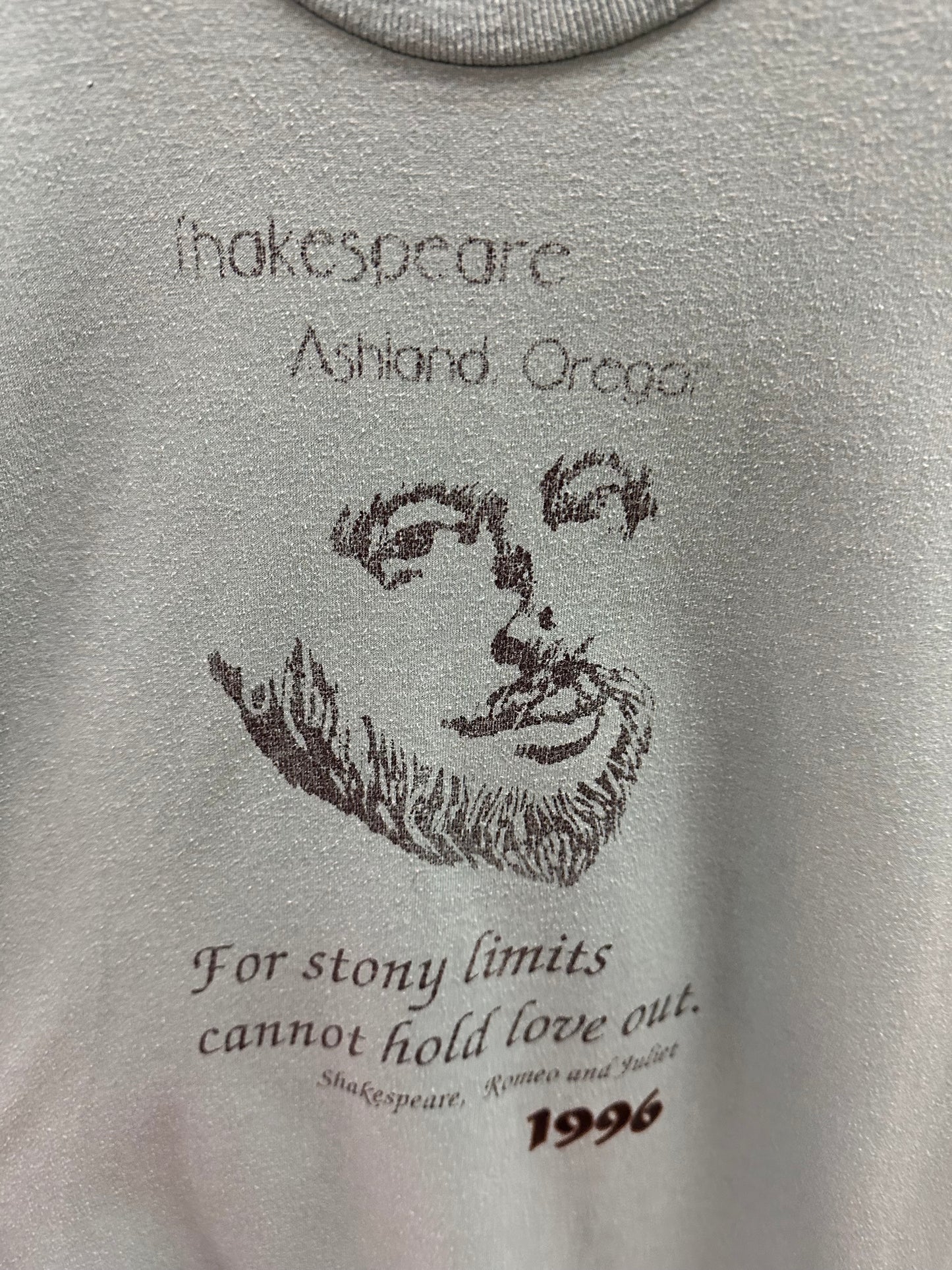 Vintage 1996 Romeo And Juliet Shakespeare Play T-shirt - S