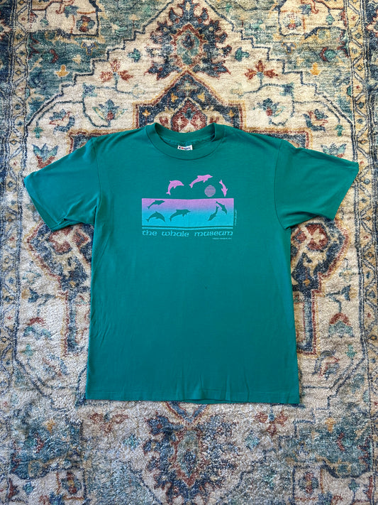 80s The Whale Museum T-shirt - L