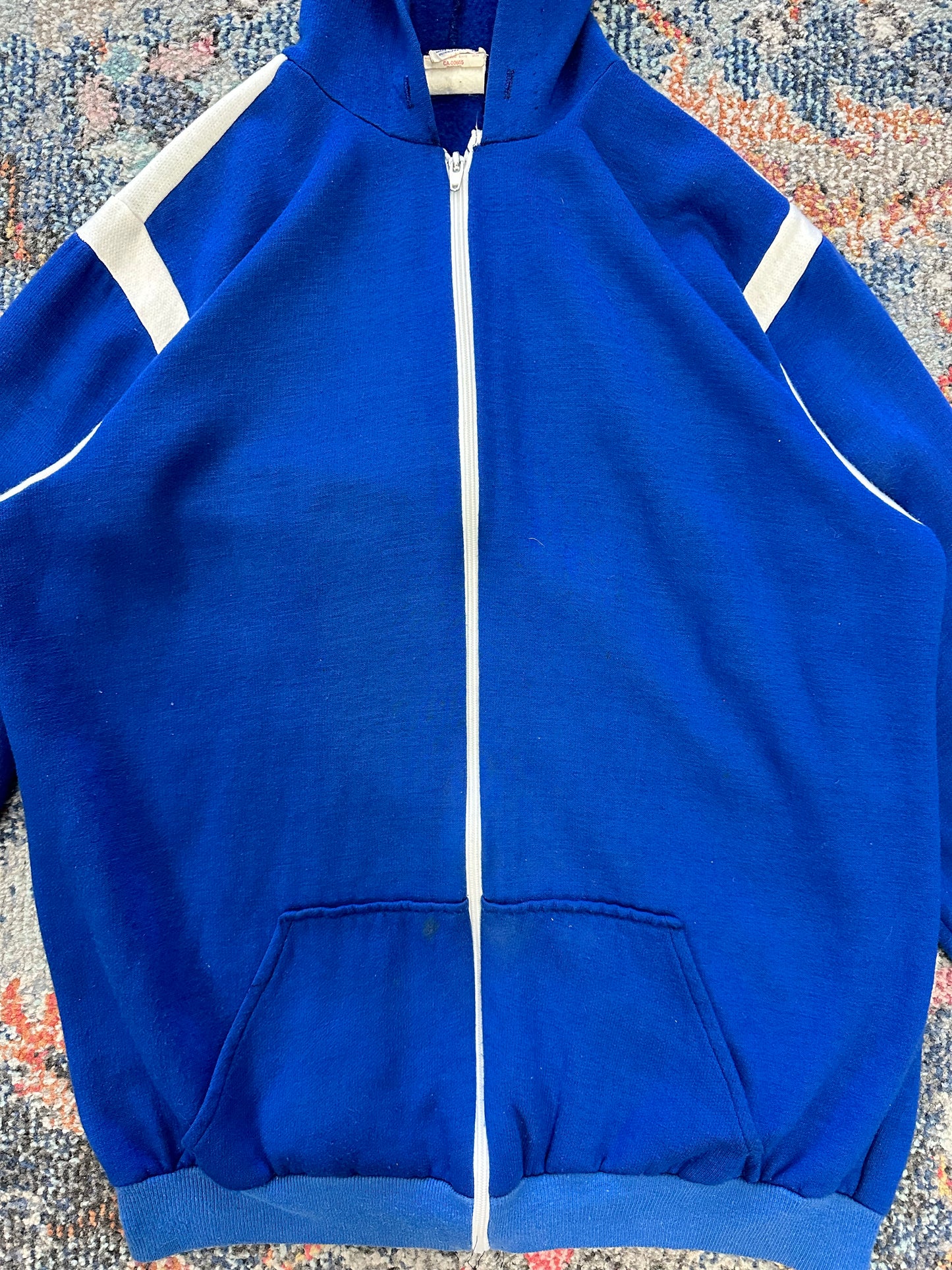 Vintage 1980s Caldwell Zip-up Hoodie - L