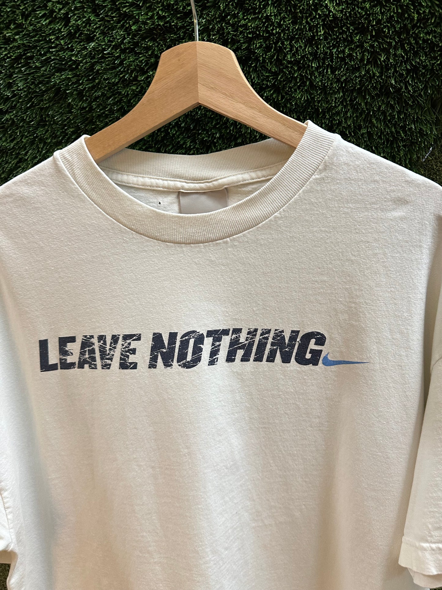 00s Nike Leaving Nothing Spellout T-shirt - XL