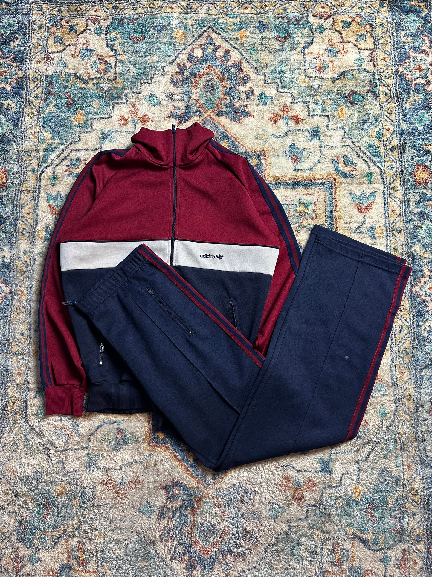80s Adidas Track Suit - M