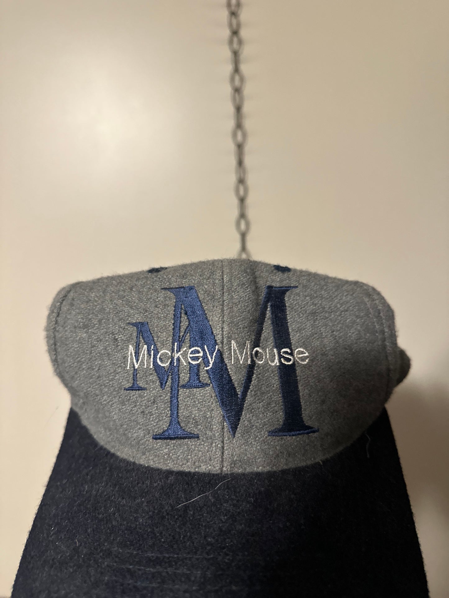 90s Disney Mickey Mouse Wool Baseball Hat