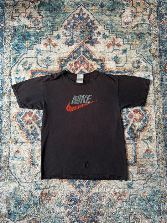 00s Nike Logo T-shirt - M