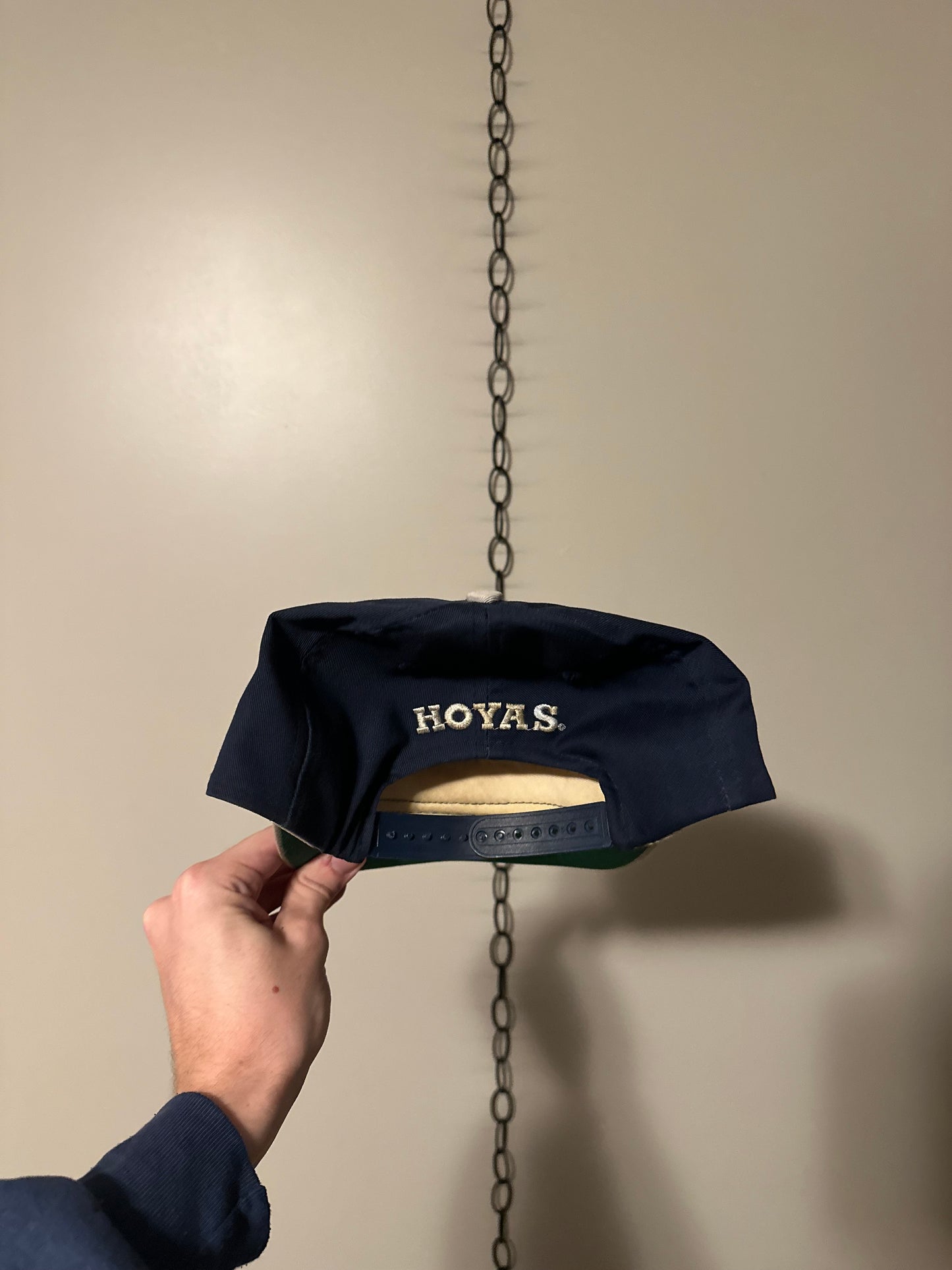 90s Georgetown Hoyas Spellout SnapBack Hat