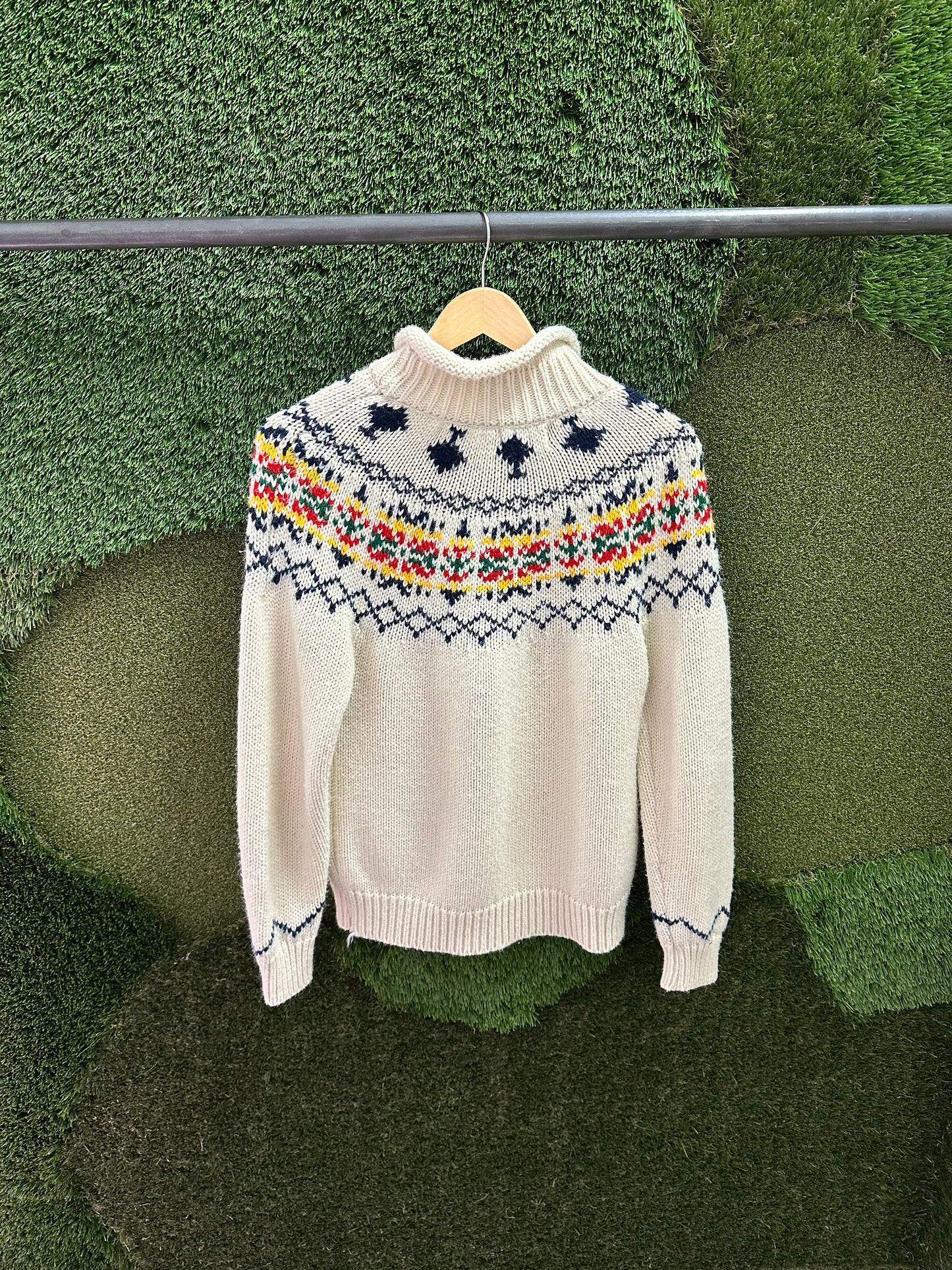 Vintage Jeff Laurent Patterned Sweater - M