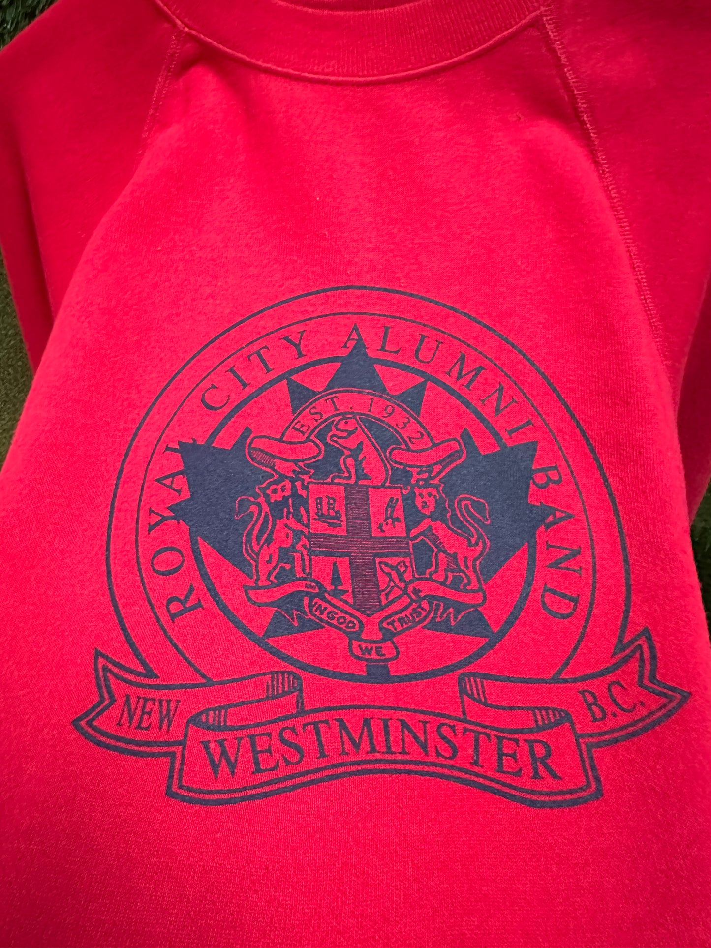 90s New Westminster Royal City Alumni Band Crewneck - M