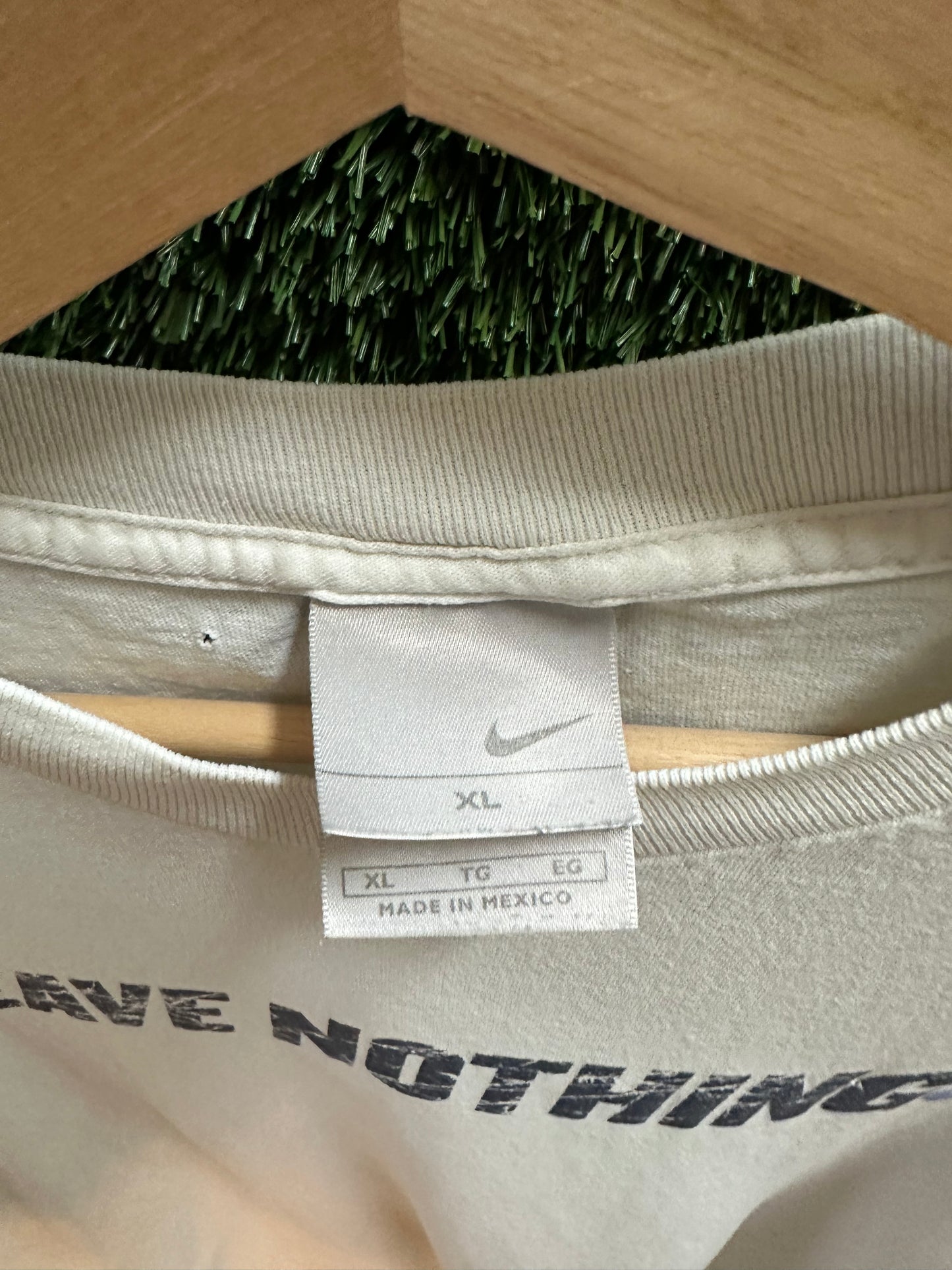 00s Nike Leaving Nothing Spellout T-shirt - XL