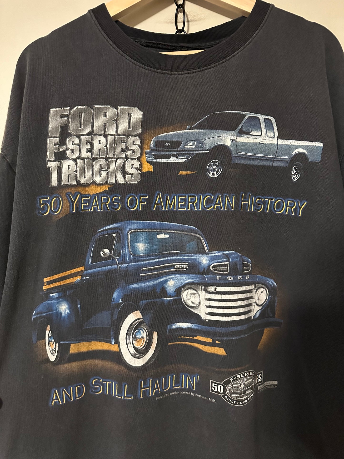 00s Ford F-Series Trucks 50 Years T-shirt - XL