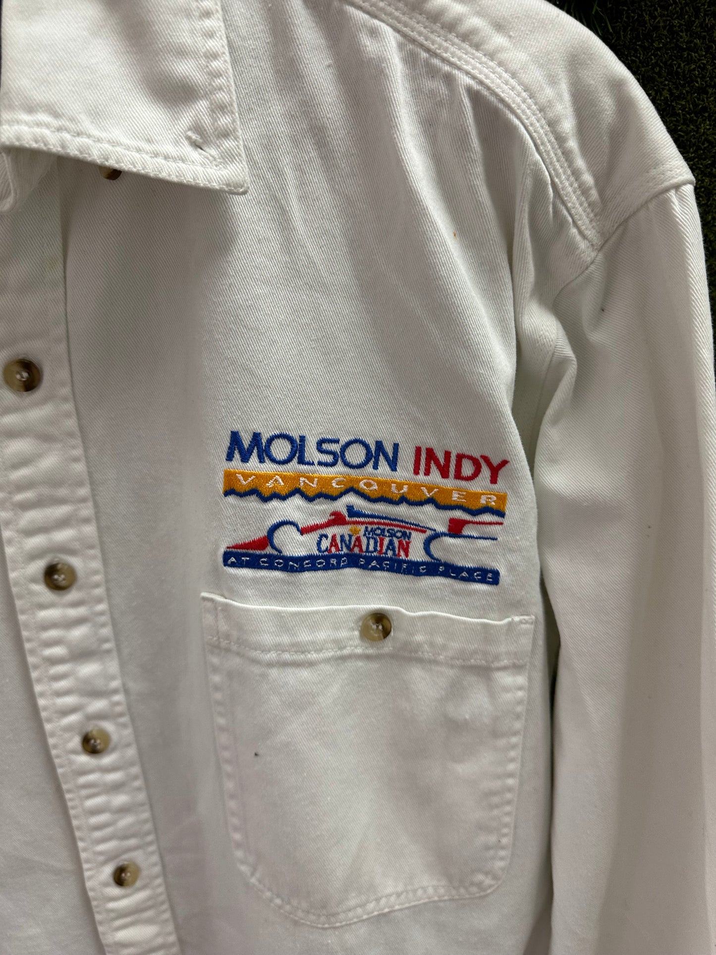 Vintage Molson Indy Vancouver Button-up Shirt - M