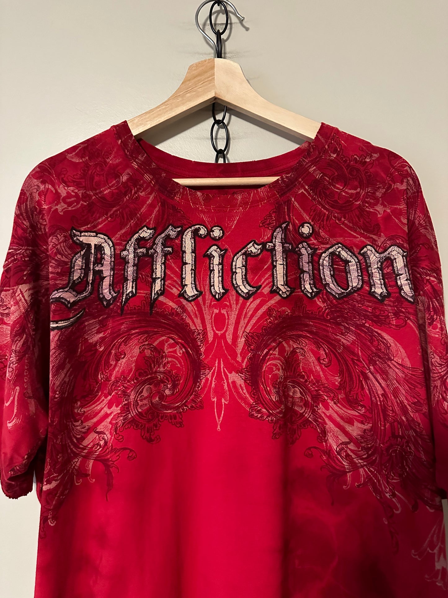 00s Affliction T-shirt - XXL