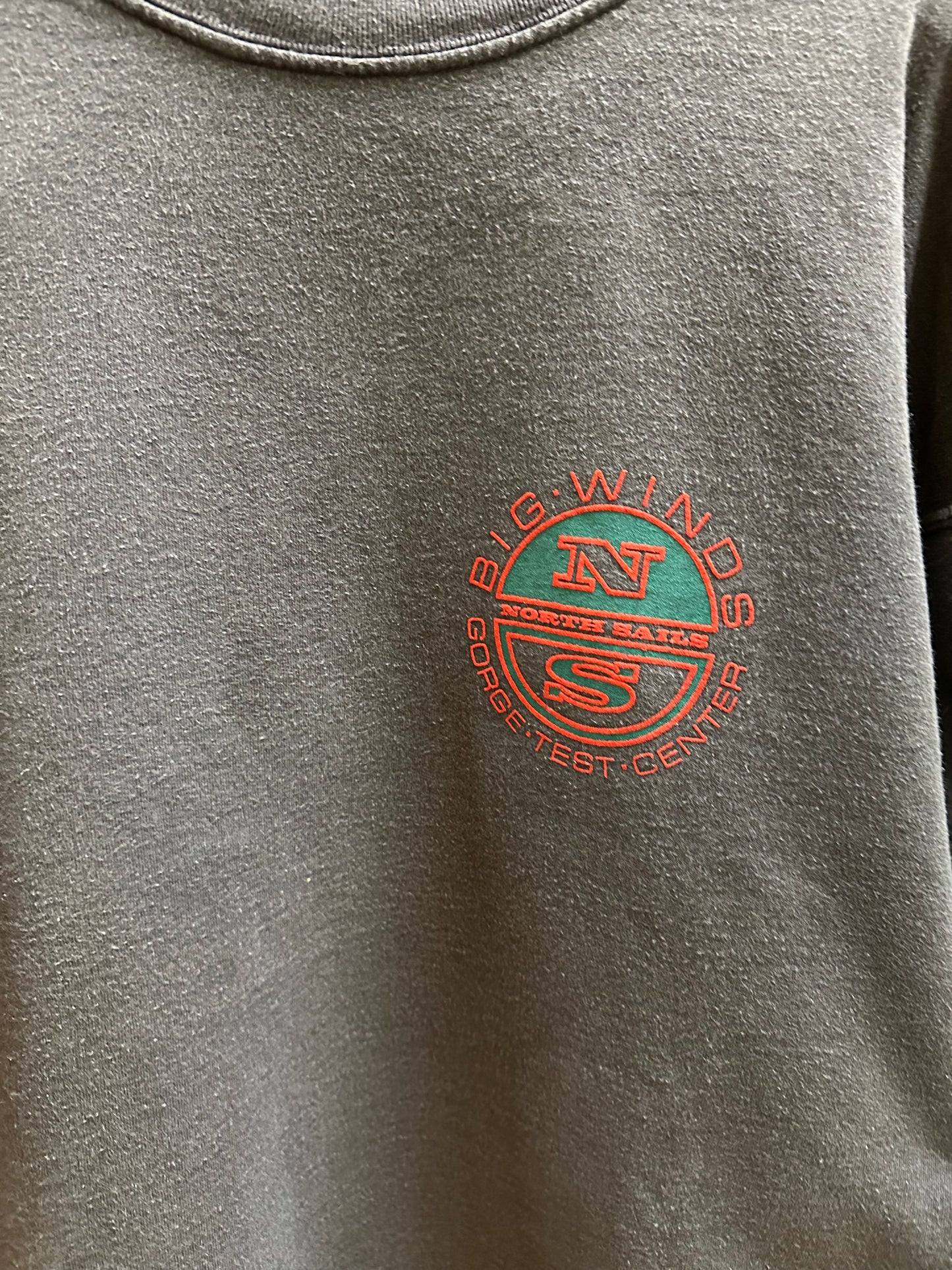 90s North Sails University Of Speed Crewneck - XL