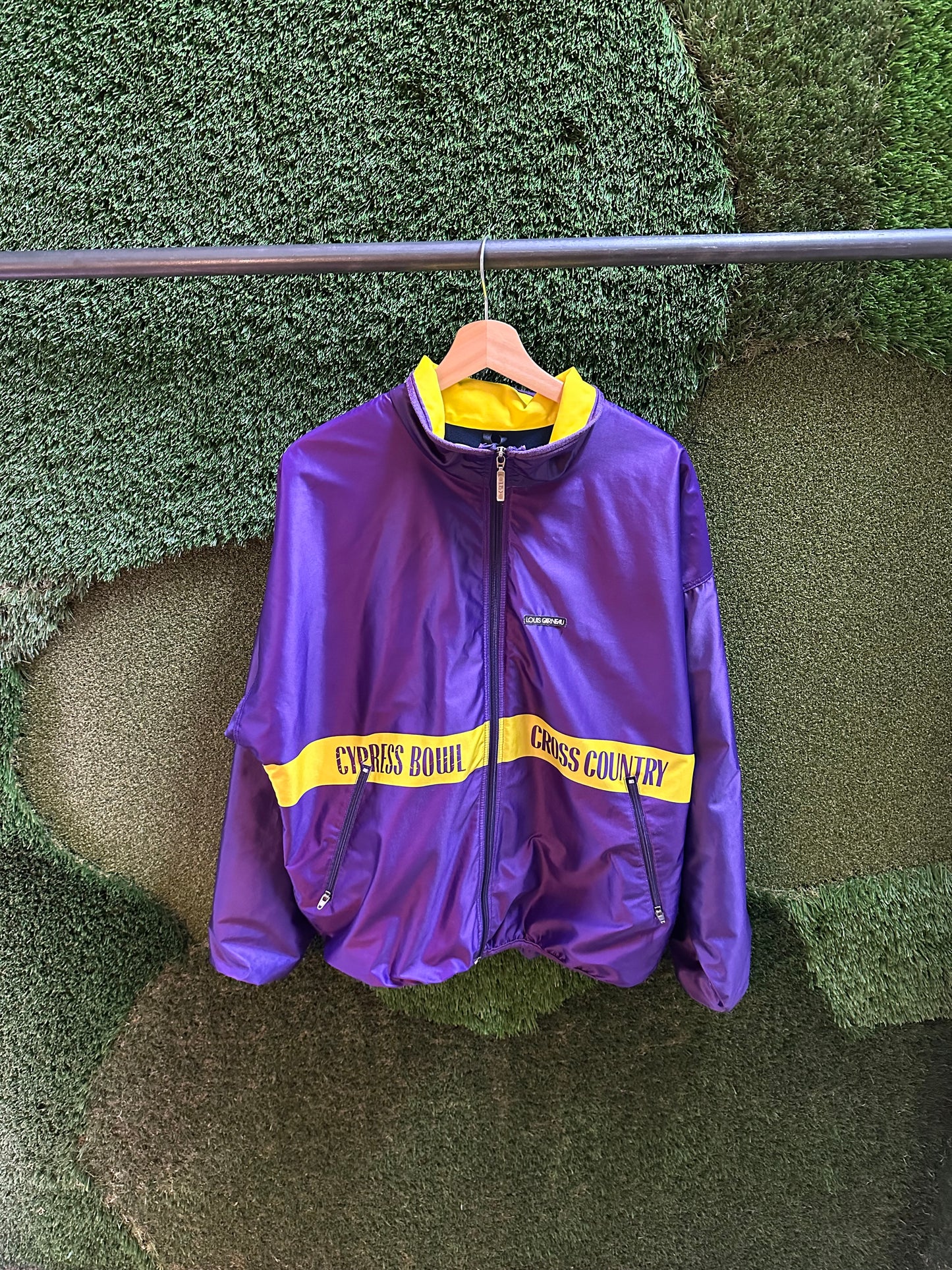 90s Louis Garneau Cross Country Zip-up Jacket - M