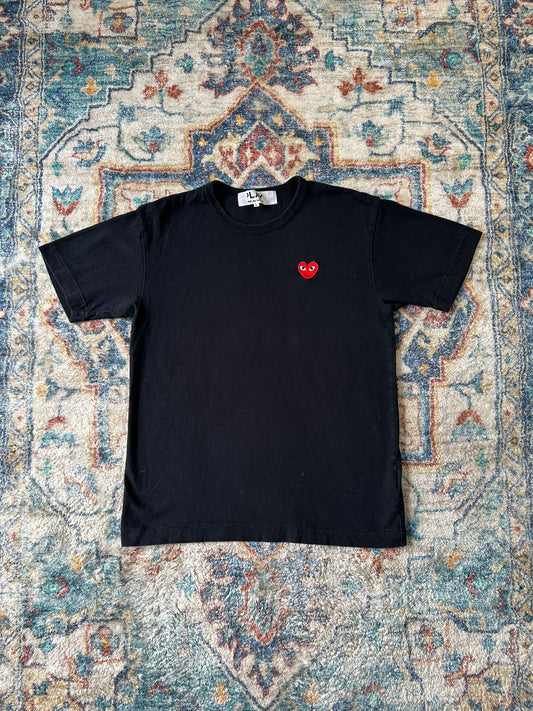 Comme Des Garçons Play Heart Logo T-shirt - L