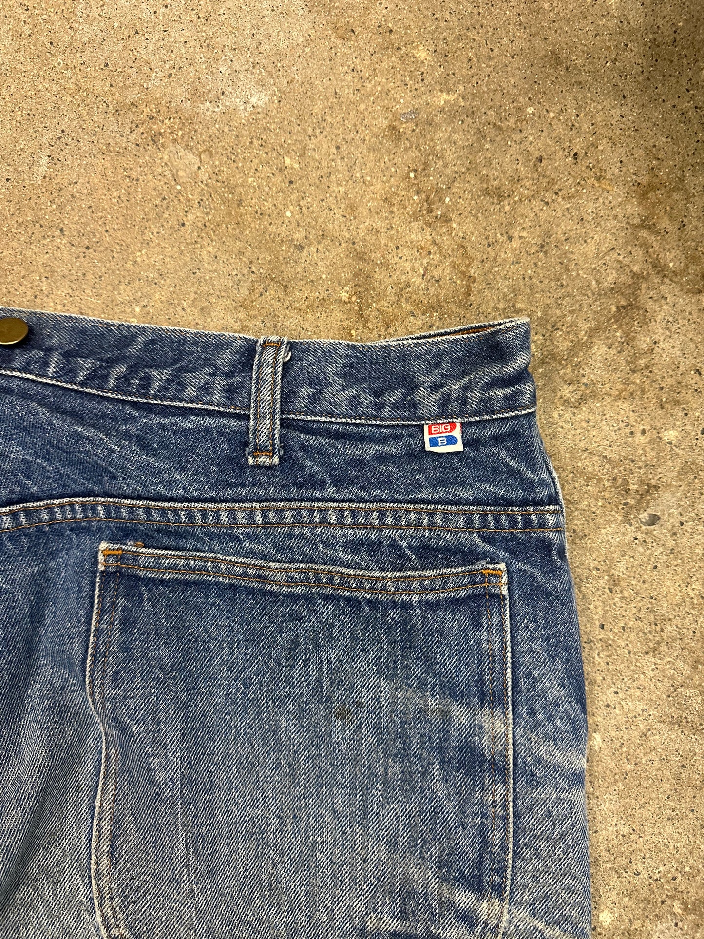 90s Big Bill Distressed Carpenter Jeans - 40