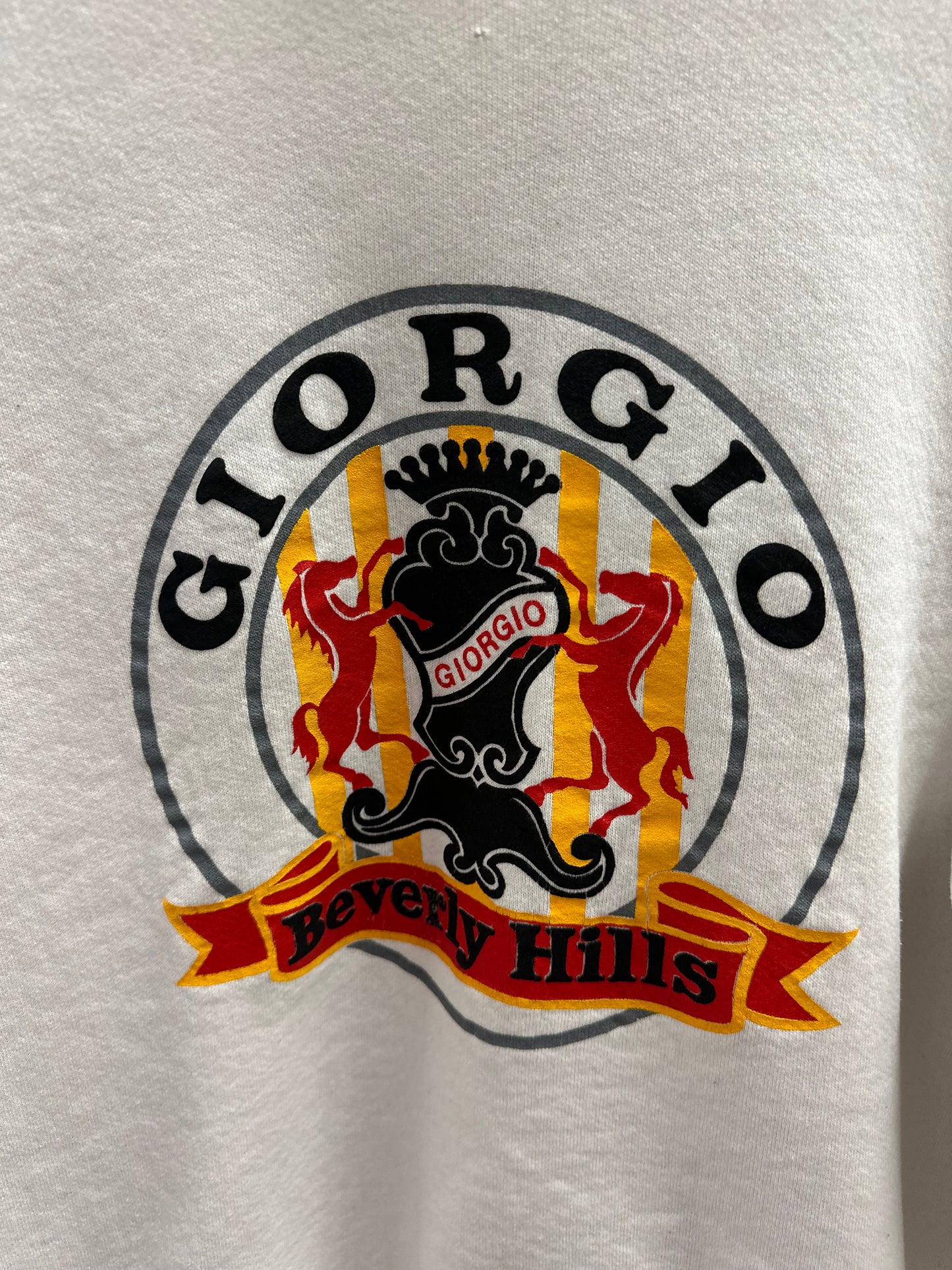 Vintage Giorgio Perfumes Beverly Hills Logo Crewneck - L