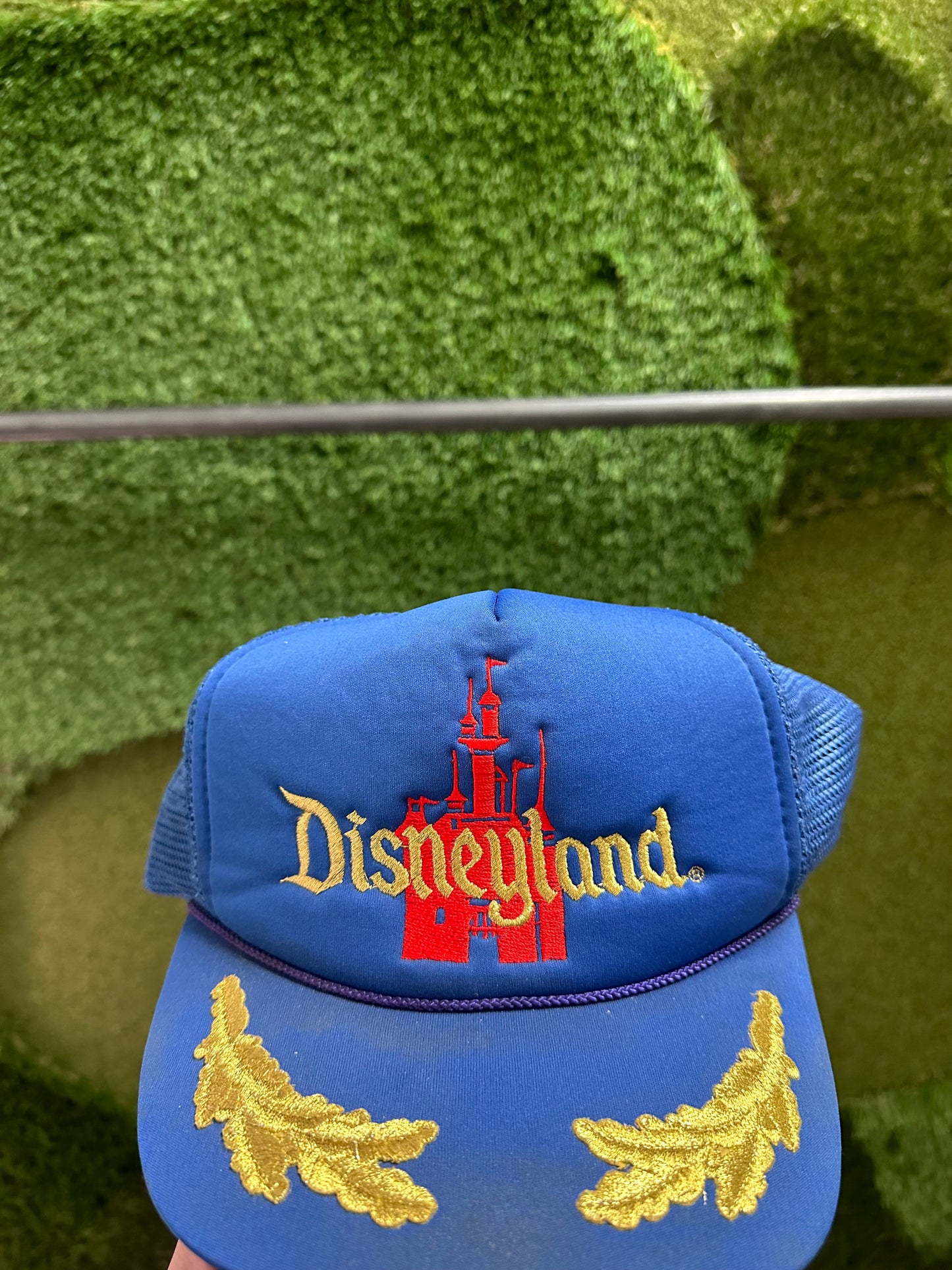 Vintage Disneyland Castle Spellout SnapBack Hat