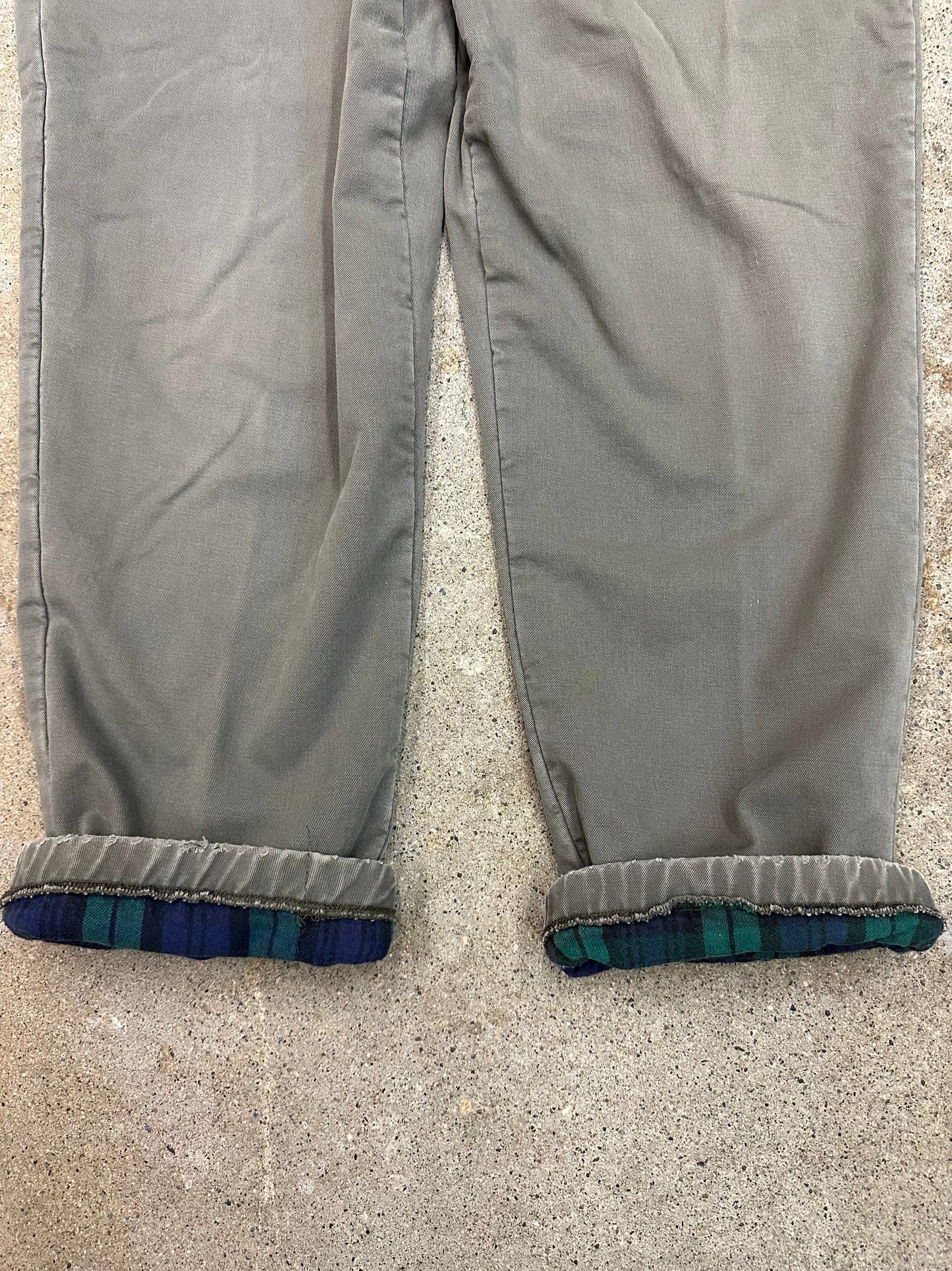 70s L.L Bean Flannel Lined Pants - 32