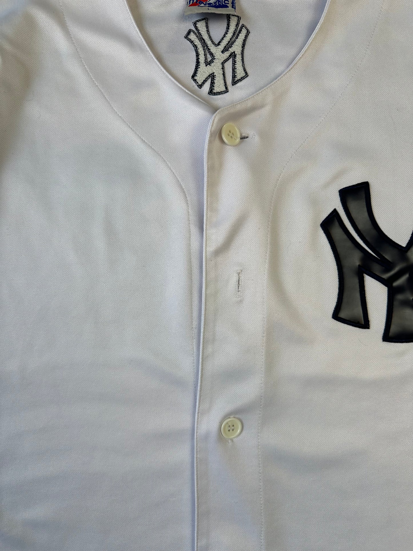 00s Majestic New York Yankees Jersey - L