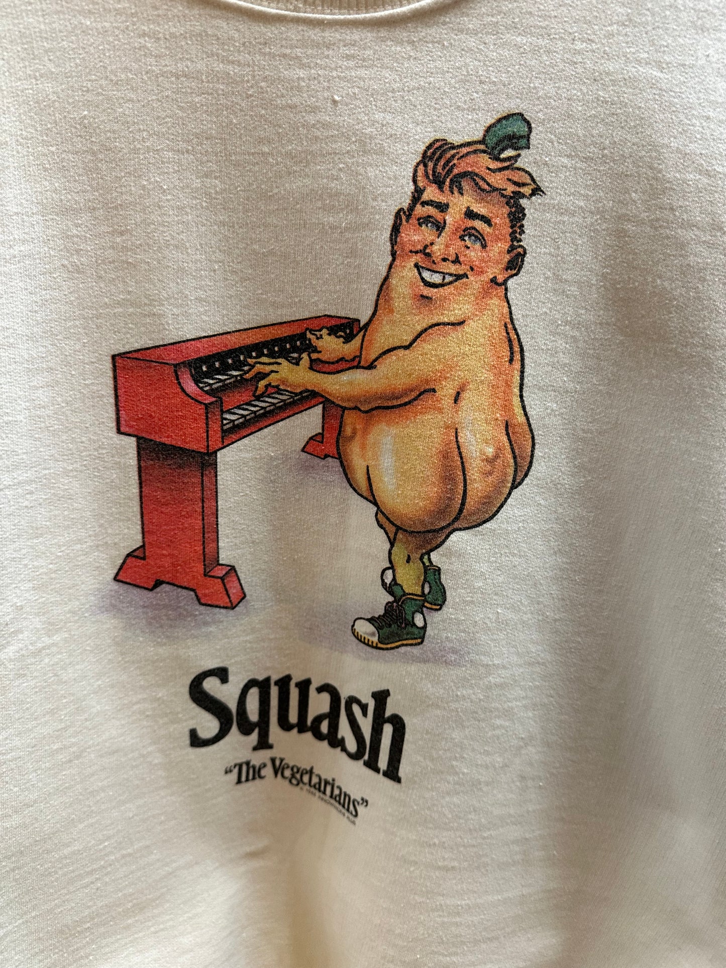 80s The Vegetarians Squash Crewneck - M