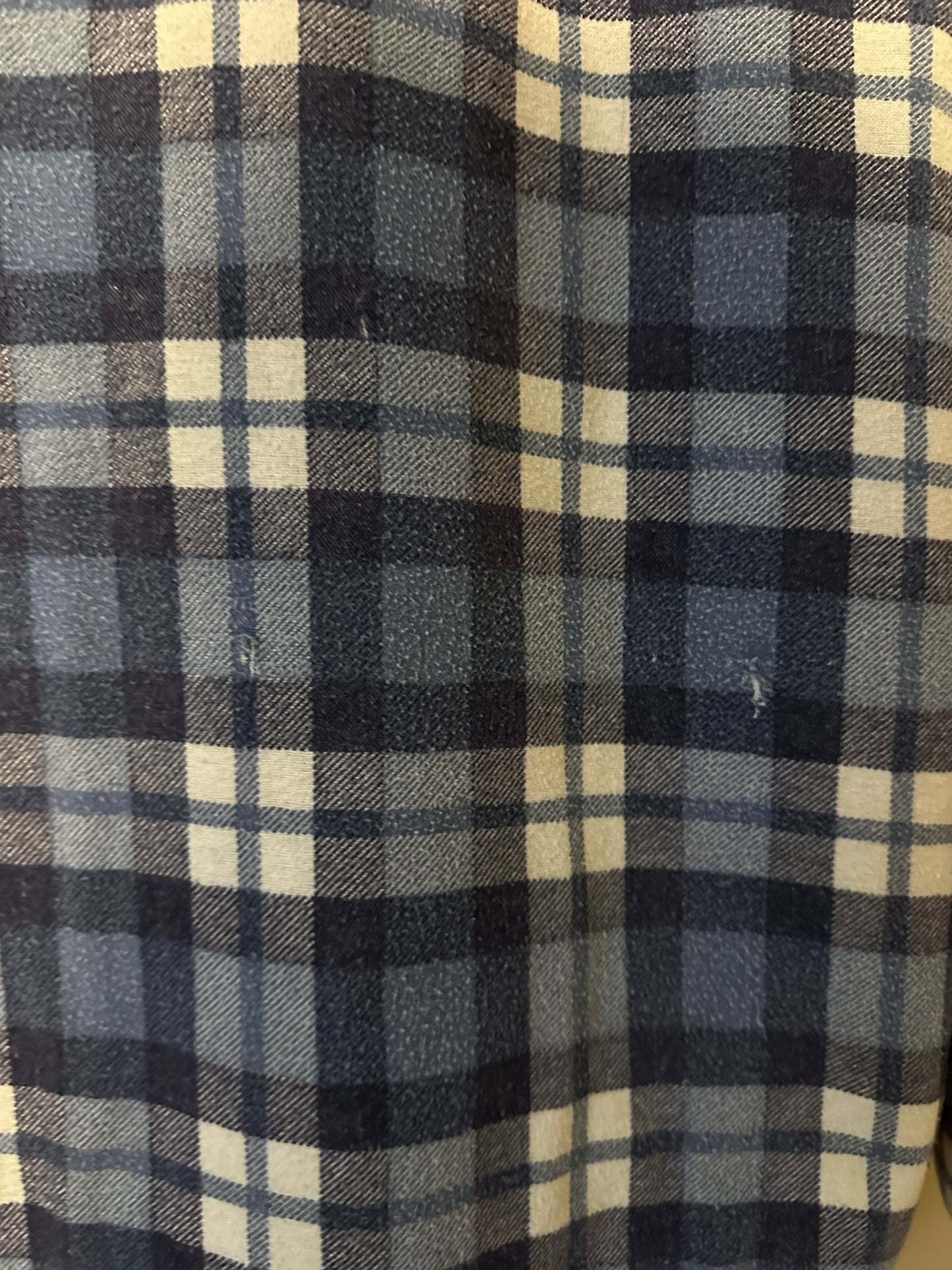 80s Pearl Snap Insulated Plaid Light Jacket - L